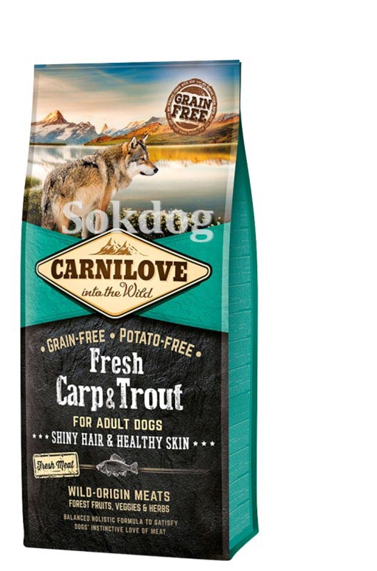 CarniLove Fresh Carp & Trout Adult 12kg