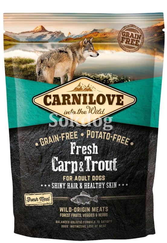 CarniLove Fresh Carp & Trout Adult 1,5kg