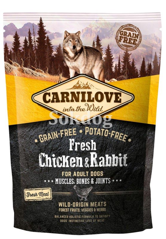 CarniLove Fresh Chicken & Rabbit Adult 1,5kg