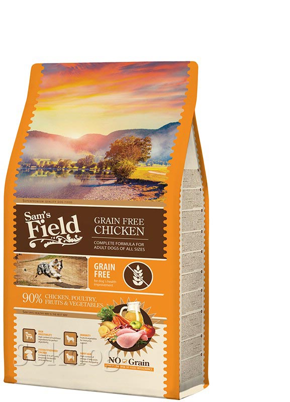 Sam's Field Adult Grainfree csirke 0,8 kg