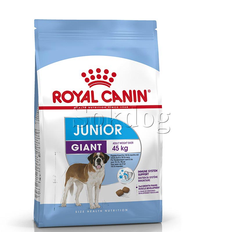 Royal Canin Giant Junior 15kg -  óriás testű kölyök kutya száraz táp