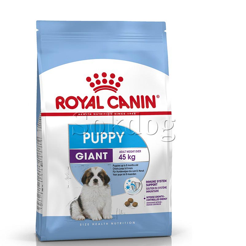 Royal Canin Giant Puppy 3,5kg - óriás testű kölyök kutya száraz táp