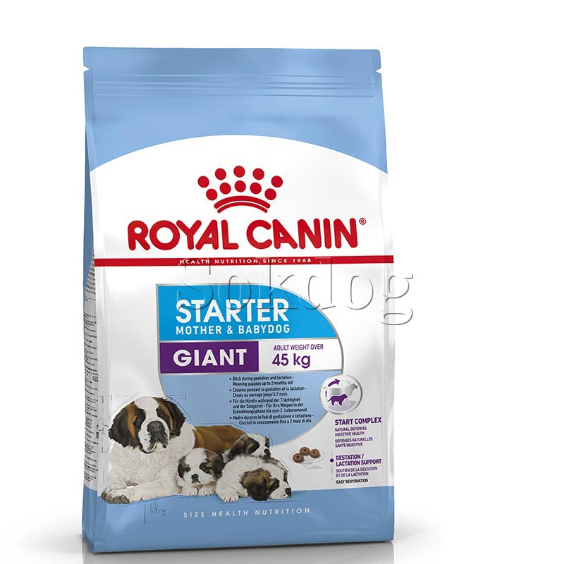 Royal Canin Giant Starter Mother & Babydog 15kg - óriás testű kölyök kutya száraz táp