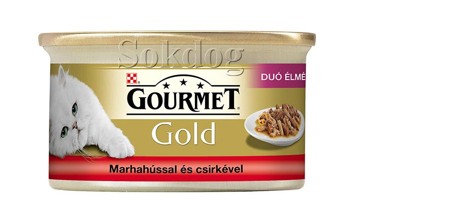 Gourmet Gold marha & csirke 12*85g