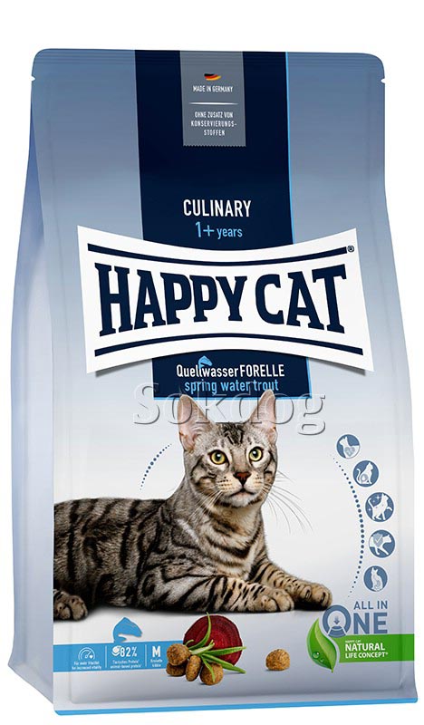 Happy Cat Culinary Spring Water Trout 1,3kg