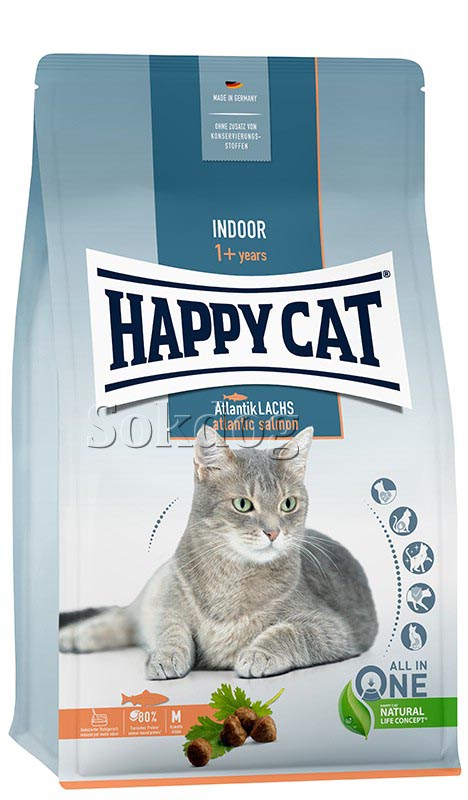Happy Cat Indoor Atlantic Salmon 4kg