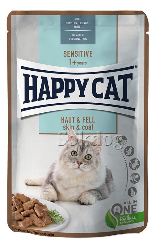 Happy Cat Sensitive Skin & Coat 12*85g