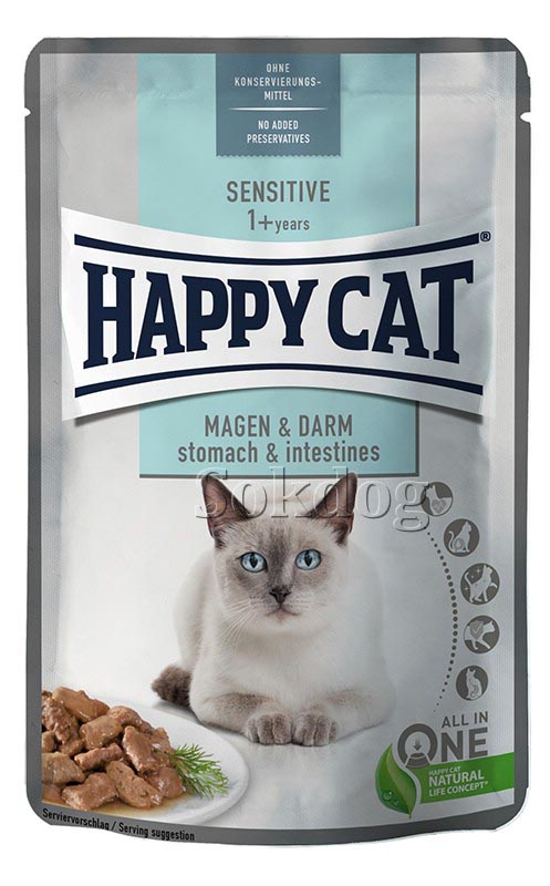 Happy Cat Sensitive Stomach & Intestines 12*85g