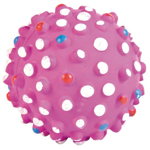 Trixie tömör gumi rücskös labda 7 cm (3461)
