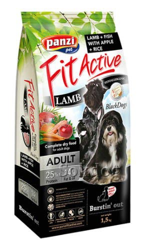 FitActive BlackDogs Hypoallergenic Adult 1,5kg