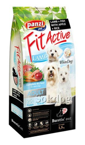 FitActive WhiteDogs Hypoallergenic Adult 1,5kg