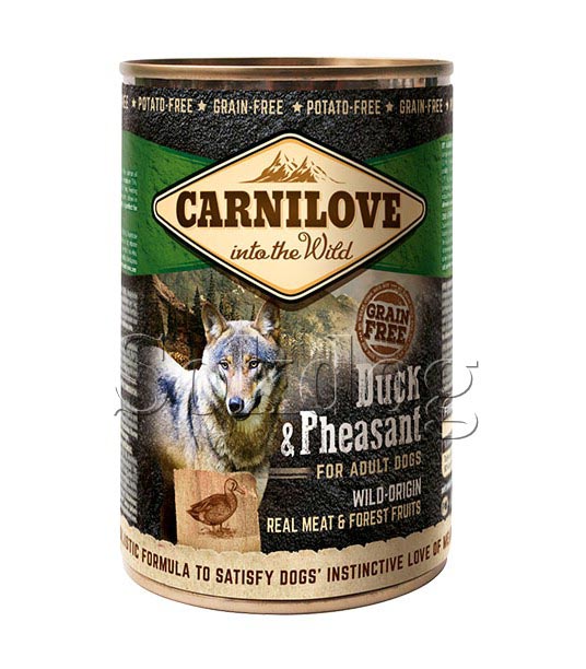 CarniLove Duck & Pheasant konzerv 6*400g