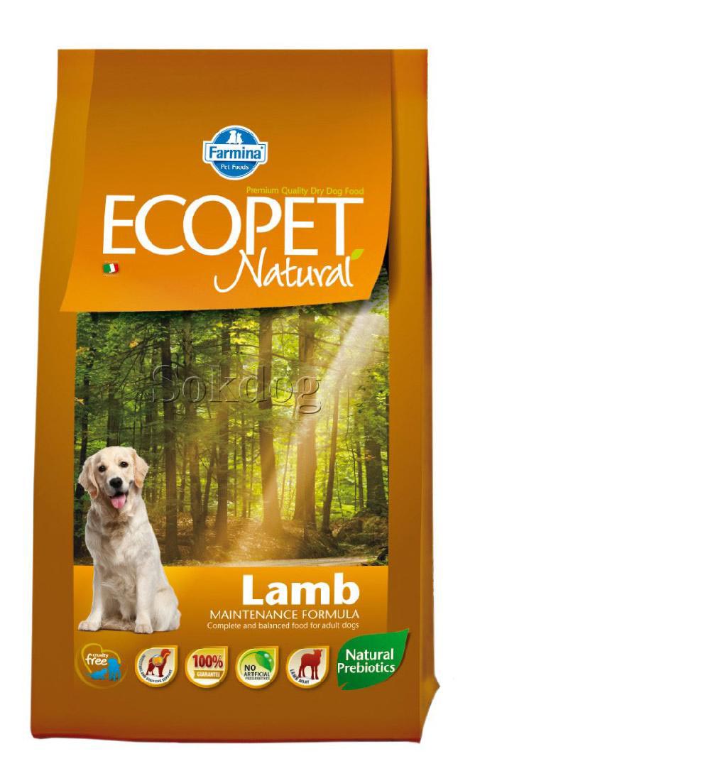 Ecopet Natural Adult Medium Lamb 14kg