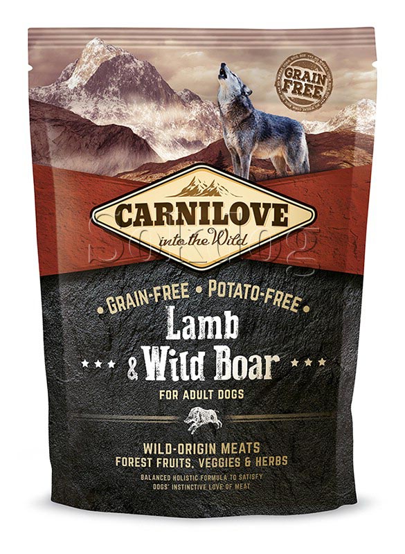 CarniLove Lamb & Wild Boar Adult 1,5kg