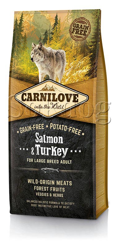 CarniLove Salmon & Turkey Adult Large 12kg