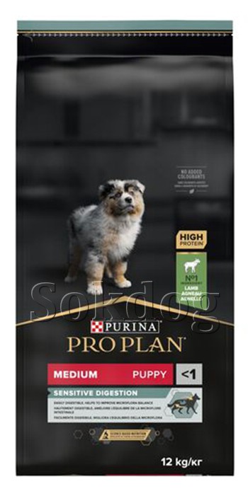 Pro Plan Puppy Sensitive Digestion bárány & rizs 12kg