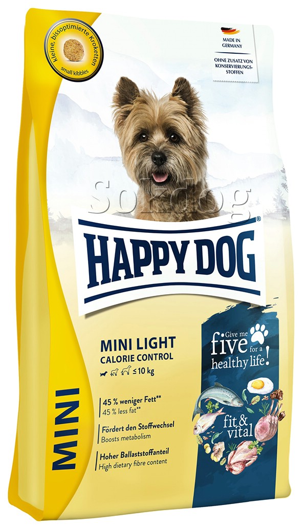 Happy Dog Mini Light Calorie Control 800g