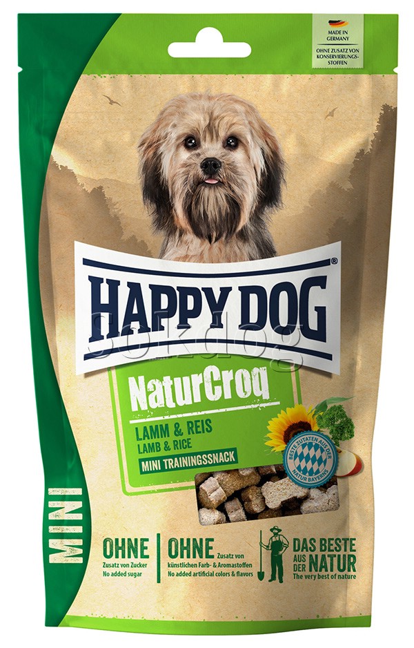 Happy Dog NaturCroq Mini Trainingssnack Lamb & Rice 100g