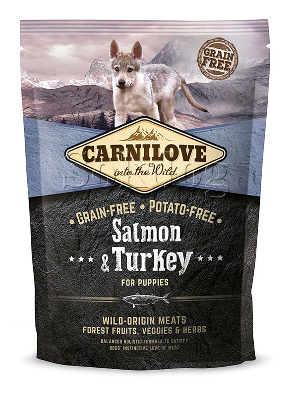 CarniLove Salmon & Turkey Puppy 1,5kg