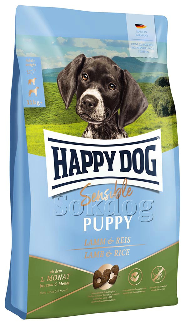 Happy Dog Sensible Puppy Lamb & Rice 1kg