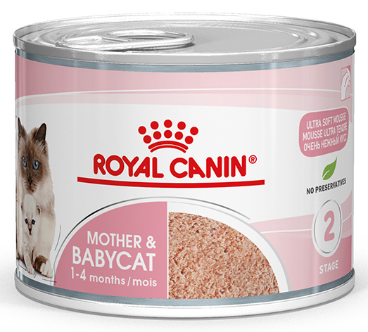 Royal Canin Mother and Babycat ultra soft mousse 12*195g