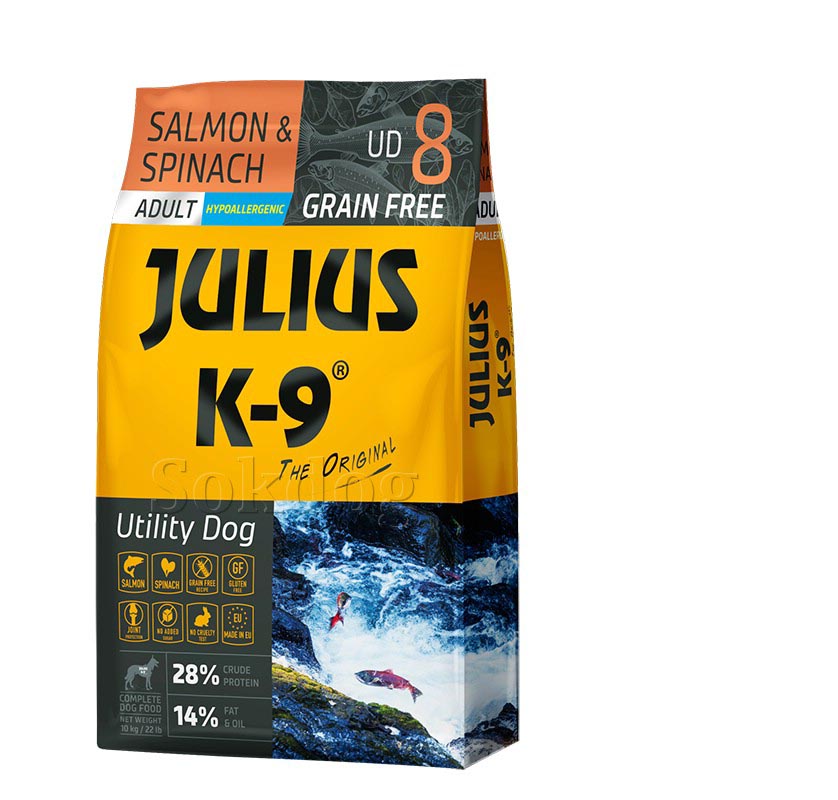 Julius K-9 Adult Salmon & Spinach 10kg