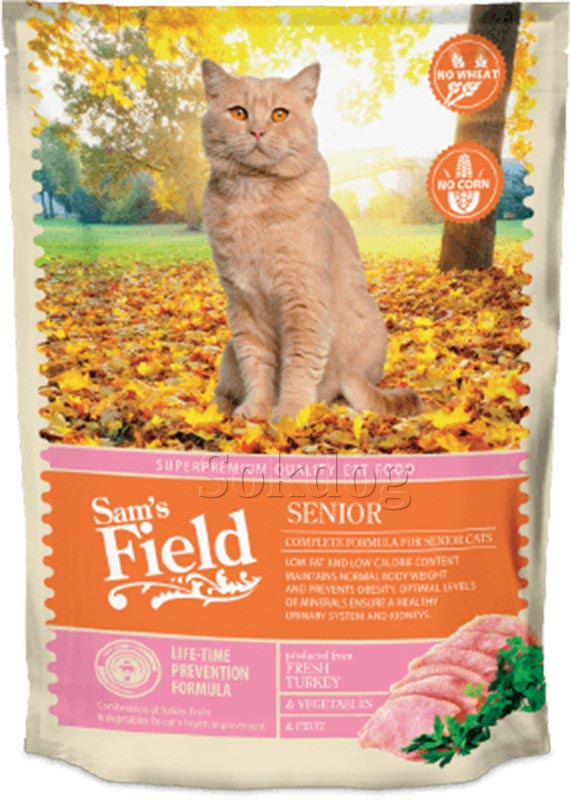 Sam's Field cat senior 2,5 kg