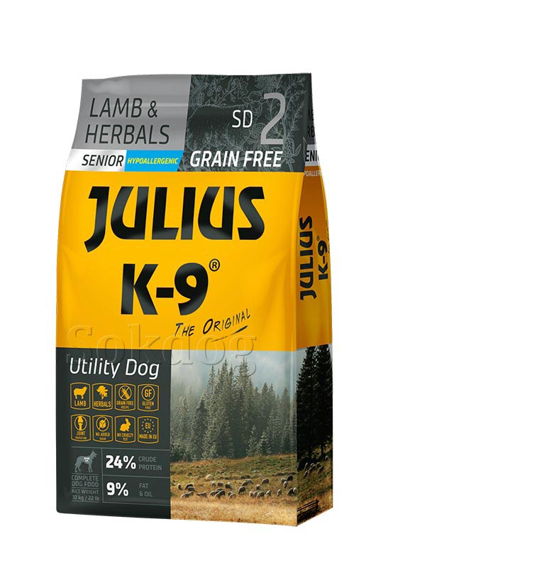 Julius K-9 Senior/Light Lamb & Herbals 10kg