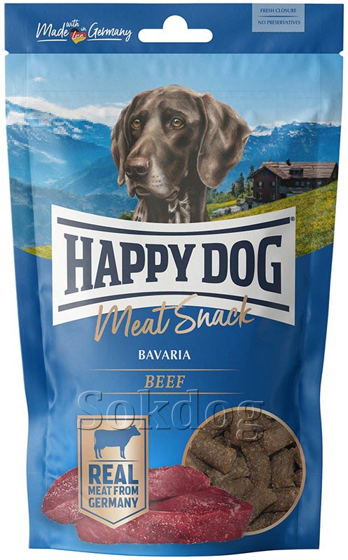 Happy Dog Meat Snack Bavaria, marha 75g