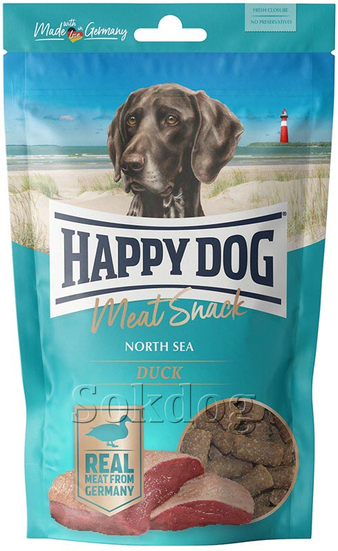 Happy Dog Meat Snack North Sea, kacsa 75g