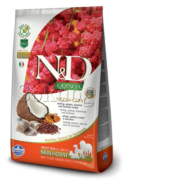 N&D Quinoa Skin&coat Hering 7kg