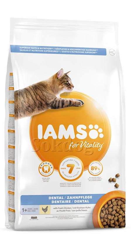 IAMS Cat Adult Dental Chicken 10kg