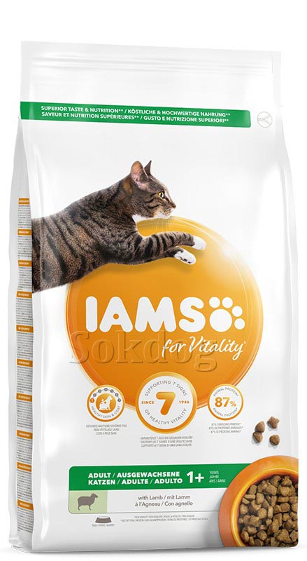 IAMS Cat Adult Lamb 10kg