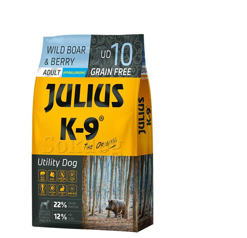 Julius K-9 Adult Boar & Berry 10kg