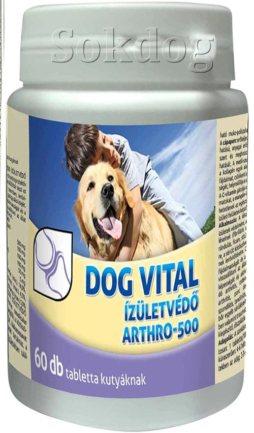 Dog Vital Ízületvédő Arthro-500 60db tabletta kutyáknak